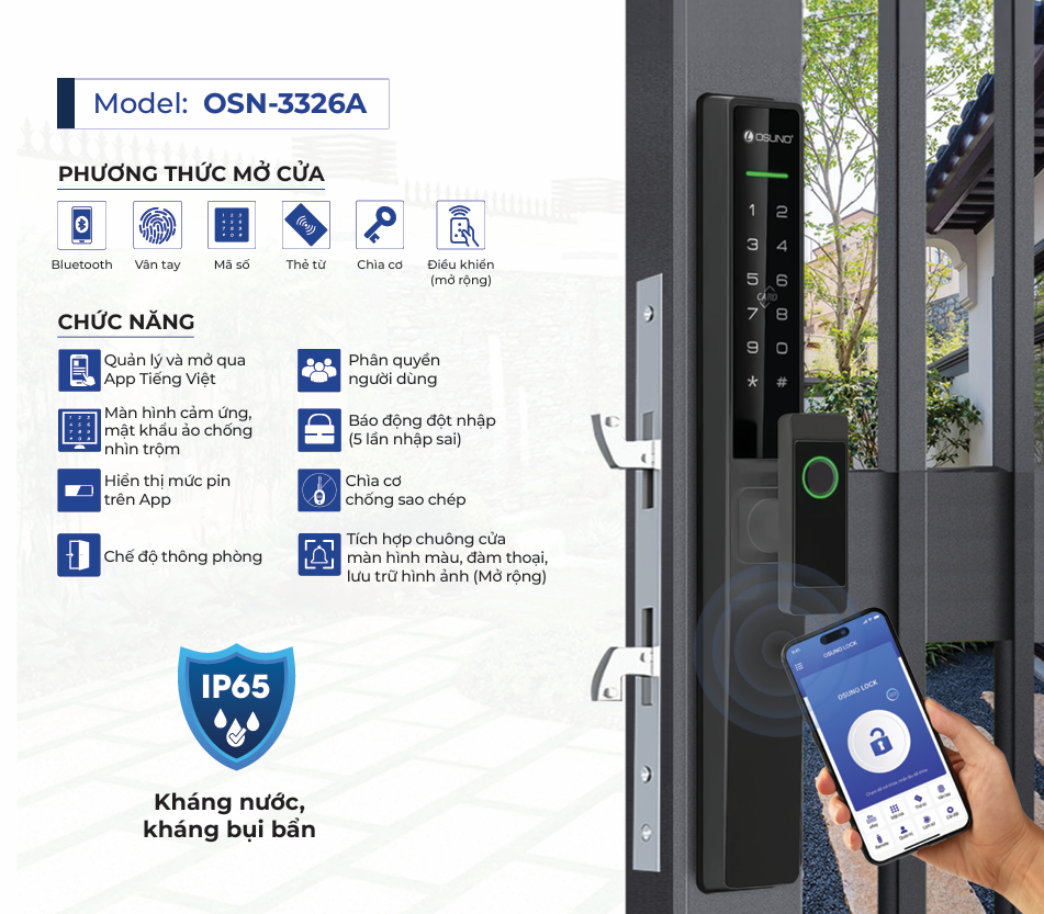 khóa điện tử , khóa vân tay, khóa cửa thông minh