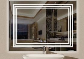 gương LED nhà tắm