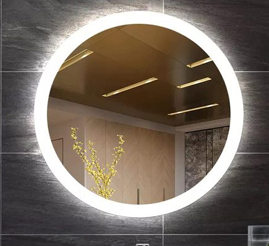 gương tròn trang điểm LED